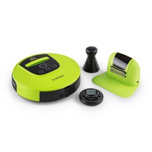 Klarstein Cleanhero, robotický vysávač, automatický, diaľkové ovládanie, zelený