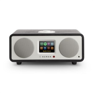 Numan One, 20W, čierny dub, 2.1 internetové rádio s DAB/DAB+, bluetooth, pripojenie k Spotify