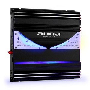 2-kanálový auto zosilňovač Auna AMP-CH02 1400 W