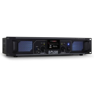 Hi-fi zosilňovač Skytec SPL-500, 1600 W, USB, SD, MP3
