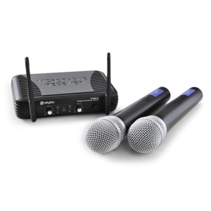 Bezdrôtový mikrofónový set Skytec STWM722 s 2 bezdrôtovými U