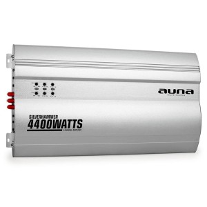 4-kanálový zosilňovač do auta Auna Silverhammer, 4400W, stri