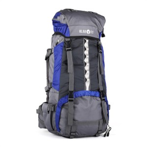 KLARFIT Heyerdahl-2014, turistický ruksak 70 l, modrý