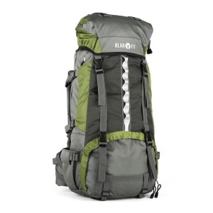 KLARFIT Heyerdahl-2014, turistický ruksak 70 l, prístup zhora, zelený