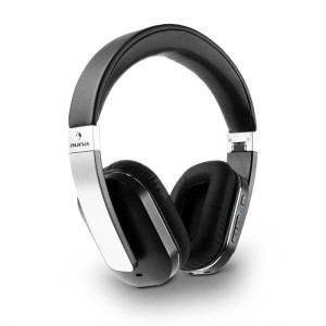 Auna Elegance, bluetooth NFC slúchadlá, akumulátor, handsfree, syntetická koža, hliník, aptX