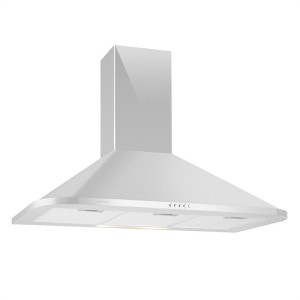 Klarstein Karajan 90, digestor, ušľachtilá oceľ, 90 cm, 536 m?/h, montáž na stenu
