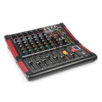 Power Dynamics PDM-M604, mixážny pult, 6 mikrofónových vstupov, 24-bit multi-FX-procesor