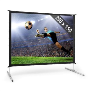 FrontStage PSKC100, 100", rozťahovacie projekčné plátno, 254 cm, hliníkový kufrík s rukoväťou