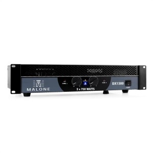 Malone DX1500, 1500 W, premostiteľný, PA zosilňovač