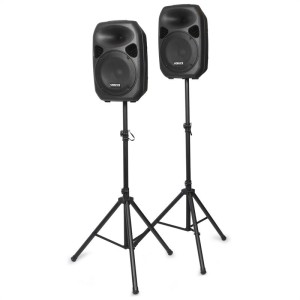 Skytec SPS122, 700 W, set reproduktorov a stojanov, AUX