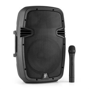 Skytec SPJ-PA910, 400 W, aktívny PA reproduktor, akumulátor, bluetooth, USB, SD, MP3, VHF