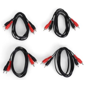 Auna CJ-253-1.5M, 4 x 1,5m cinch-cinch kábel