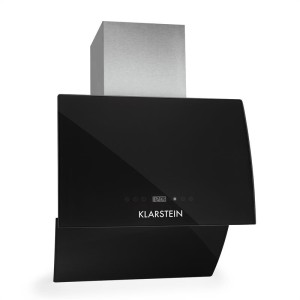 Klarstein RGL60BL, komínový digestor, voľný priestor pre hlavu, 60cm, 600m?/h