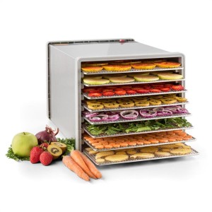 Klarstein Fruit Jerky Steel 8, sušička, dehydrátor, 630 W, 8 poschodí, ušľachtilá oceľ