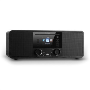 Auna IR-190, internetové rádio, CD prehrávač, WiFi, UPnP, USB, diaľkový ovládač, čierne