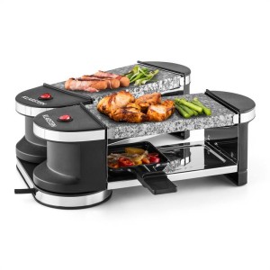 Klarstein Tenderloin Mini, rakletovací gril, 600 W, 360° základňa, 2 horúce kamene