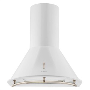 Klarstein Lumio Neo, biely, retro komínový digestor, 60 cm, 610 m?/hod., ušľachtilá oceľ