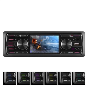 Auna MD-550BT, autorádio/moniceiver, BT, USB, SD, MP3, bez CD mechaniky, 4 x 45 W, 3" LCD, AUX