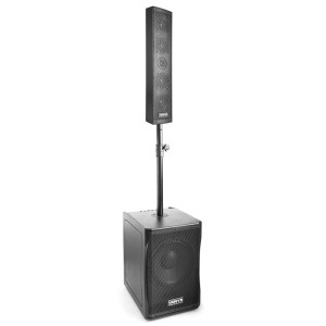 Vonyx VX1200, 750 W, 2-cestný reproduktorový systém, 12“ subwoofer, MIC, XLR, AUX
