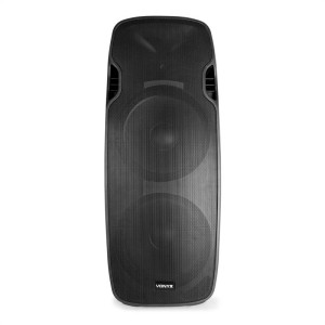 Vonyx AP215ABT, 1200 W, čierny, hi-end aktívny reproduktor, 2 x 15“ stredo-hlbokotónový r., USB
