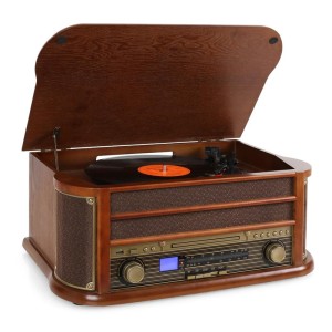 Retro stereo zariadenie Auna Belle Epoque 1908, USB, CD, MP3