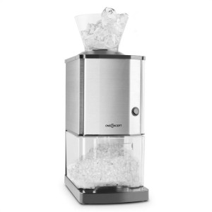 OneConcept Icebreaker, drvič ľadu s výkonom 15kg/h, objemom 3,5l, zásobníkom na ľad, nerezová oceľ