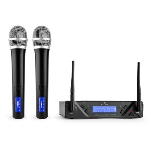 Malone UHF-450 Duo1, Bezdrôtový mikrofónový set, 2 kanály