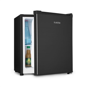 Klarstein Snoopy Eco, mini chladnička s mraziacim boxom, A++, 46 litrov, 41 dB, čierna