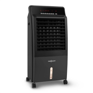 OneConcept CTR-1, ochladzovač vzduchu 4 v 1, prenosná klimatizácia, 65 W, diaľkové ovládanie, čierny