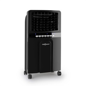 OneConcept Baltic Black, ochladzovač vzduchu, ventilátor, 65 W, 400 m?/h, diaľkový ovládač