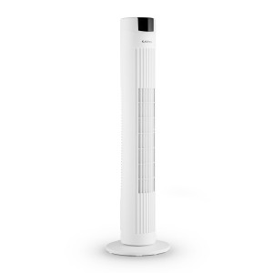 Klarstein Skyscraper 2G, stĺpový ventilátor s dotykovým ovládaním, 40 W, diaľkový ovládač, biely