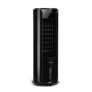 Klarstein Skyscraper Horizon, ochladzovač vzduchu, ventilátor, 60 W, 486 m?/h, 3.5 l vodná nádrž, čierny