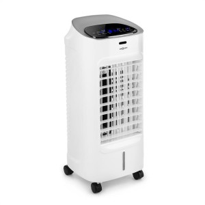 OneConcept Coolster, ochladzovač vzduchu, ventilátor, ionizátor, 65 W, 320 m?/h , 4 l nádrž, biely