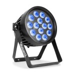 Beamz Professional BWA 520 Aluminium, IP65, LED Par, 14 x 18 W 6 v 1 LED, čierny