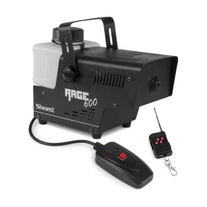Beamz Rage 600, dymostroj, 600 W, 65 m?/min., 0,5 l, diaľkový ovládač