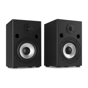 Vonyx SM65, sada štúdiových reproduktorov, 180 W max., 2-pásmové, čierne