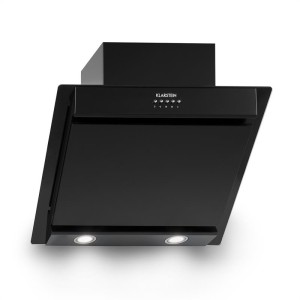 Klarstein Zola 60, digestor, voľný priestor na hlavu, 60 cm, 190 W, 610 m?/h, LED, čierny
