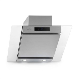 Klarstein Balzac 80, digestor, voľný priestor na hlavu, 80 cm, 190 W, 610 m?/h, ušľachtilá oceľ/sklo