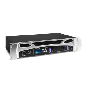 Vonyx FPA300, PA-zosilňovač, 2 x 150 W, BT funkcia, Mediaplayer, LED, USB, SD