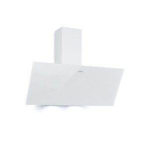 Klarstein Laurel 90, digestor, 90 cm, odsávanie: 350 m?/h, LED, dotykový, biely