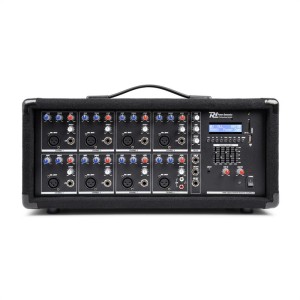 Power Dynamics 8-kanálový mixér so zosilňovačom PDM-C805A, USB a SD slot