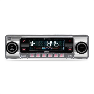 Auna TCX-1-RMD, autorádio, strieborné, bluetooth, USB, SD