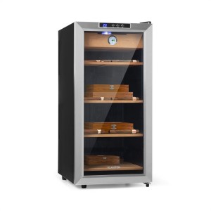 Klarstein El Presidente 78, humidor na cigary, 78 l, 4 police, zásuvka, cédrové drevo