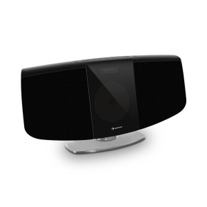 Auna BlackMask, vertikálne stereo zariadenie, CD, FM a DAB+ tuner, BT, čierne
