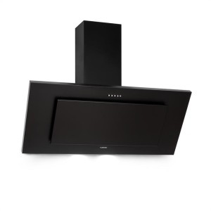 Klarstein Athena 90, odsávač pár, 90 cm, 300m?/h, 69W, ušľachtilá oceľ, čierny