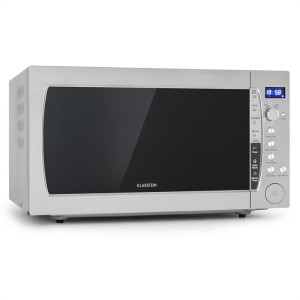 Klarstein MaxiWave, mikrovlnná rúra, 60 litrov, 1200 W, 10 výkonnostných úrovní, ušľachtilá oceľ