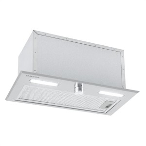Klarstein Simplica, odsávač pár, vstavaný, 52 cm, odsávanie vzduchu: 400 m?/h, LED, ušľachtilá oceľ