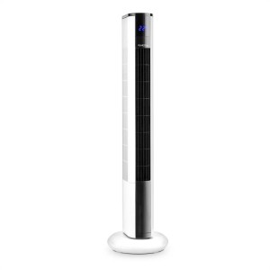 Klarstein Skyscraper 3G, stĺpový ventilátor s dotykovým ovládaním, 50 W, diaľkový ovládač, biely