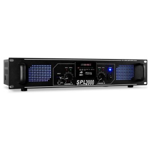 HiFi a PA zosilňovač Skytec SPL 2000, 5600 W, USB, SD, MP3