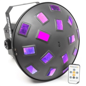 Beamz Mushroom II, 6 x 3 W RGBAWP LED dióda